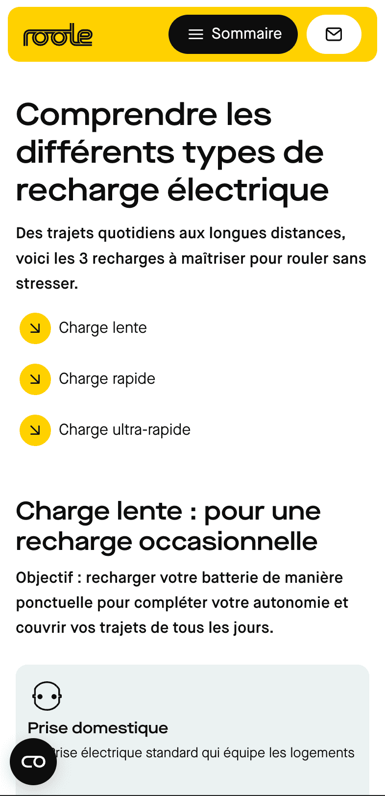 Tout comprendre sur la recharge électrique
